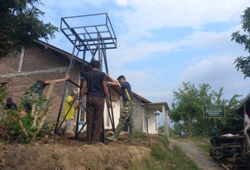 Pembangunan Sumur Bor TMMD, Harapan Baru Warga Pinang Jaya