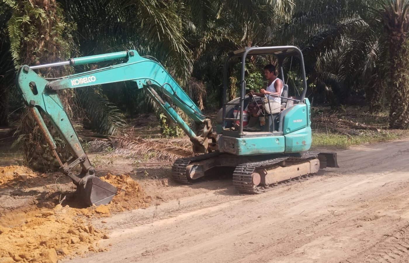 Percepatan Proyek Infrastruktur, Satgas TMMD Ke-129 Kodim 0413/Bangka Fokus di Jalur Penghubung Deniang dan Penyamun