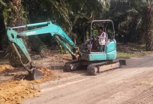 Percepatan Proyek Infrastruktur, Satgas TMMD Ke-129 Kodim 0413/Bangka Fokus di Jalur Penghubung Deniang dan Penyamun
