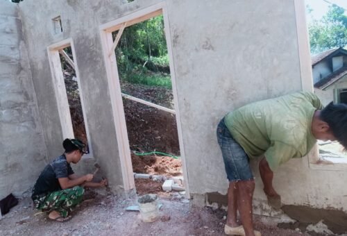 Kegiatan TMMD Ke-129 Kodim 0608/Cianjur: Memberikan Harapan Baru bagi Warga Bapak Entis Sutisna