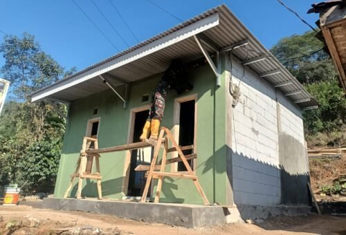 Progres Rutilahu TMMD Ke-129 Kodim 0608/Cianjur Mencapai 70,4 Persen dengan Metode Kerja Efisien