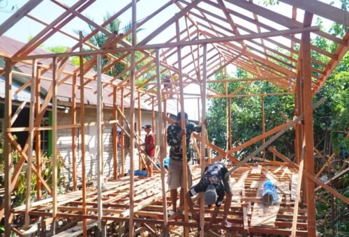 TMMD Reguler Ke-129 Mewujudkan Rumah yang Layak Huni untuk Warga