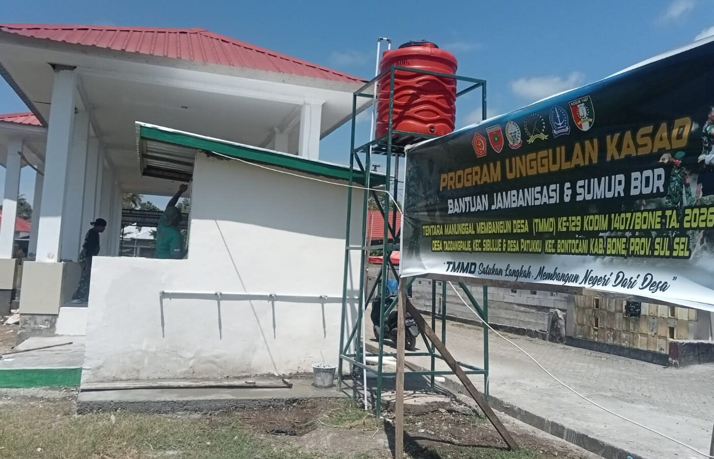 Serma Amran Pastikan Kualitas Jambanisasi di TMMD Ke-129