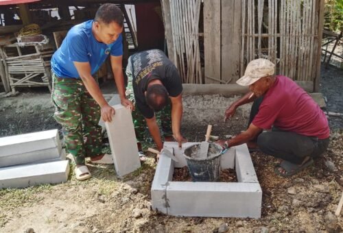 Pemberian Prasasti RTLH sebagai Simbol Keberhasilan di Desa Mallusetasi