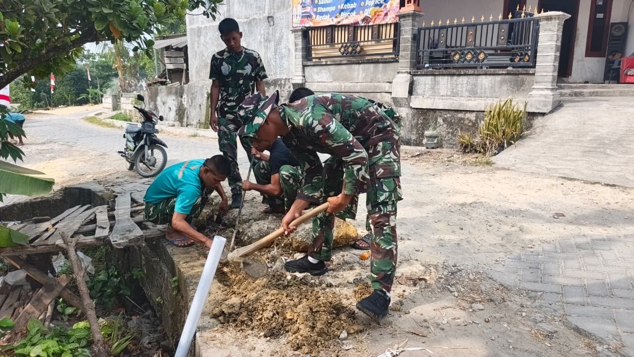 Kolaborasi Satgas TMMD 129 dan Warga Tlemang Untuk Air Bersih di Dusun Bakon