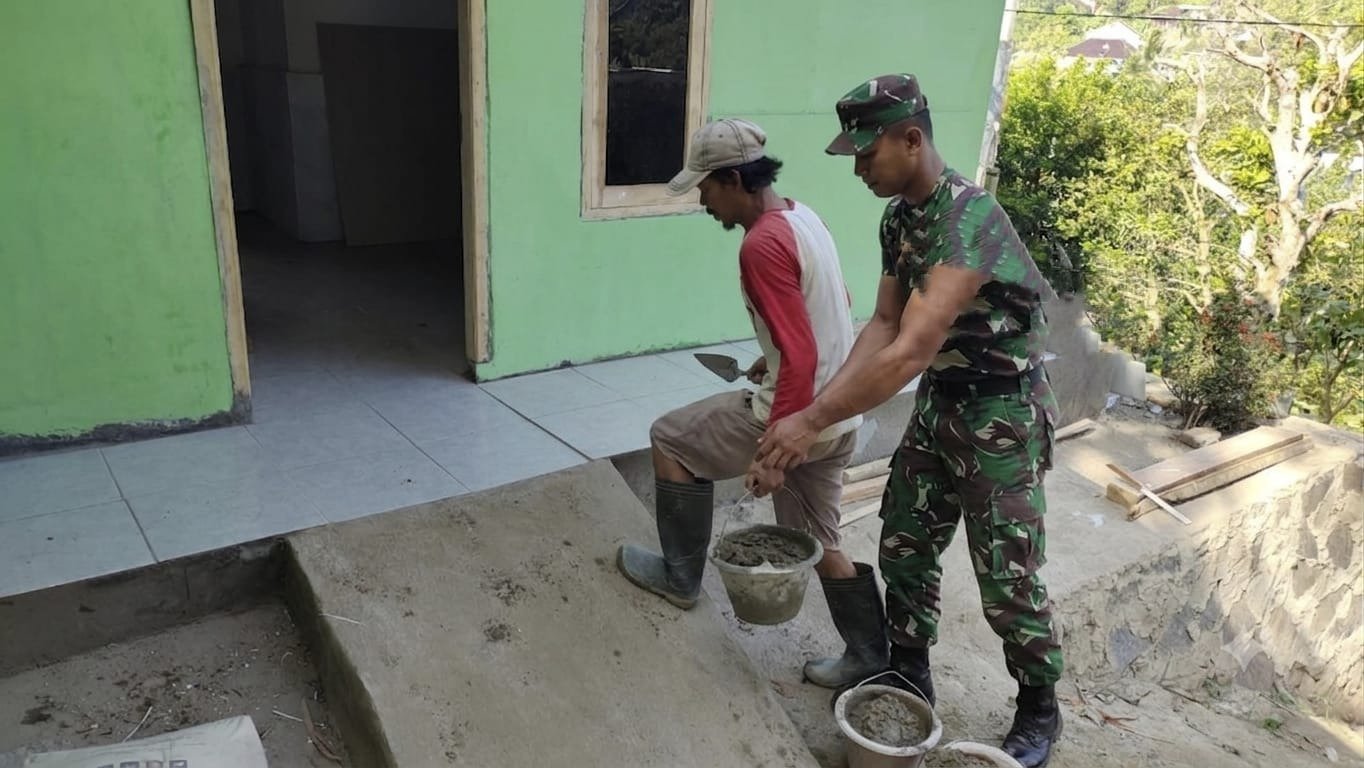 Program TMMD Ke-129 Kodim 0410/KBL Hadirkan Pembangunan Berkelanjutan di Pinang Jaya
