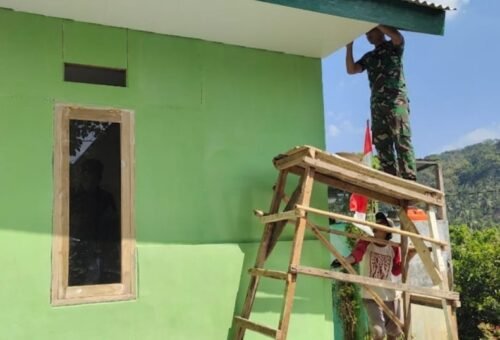 TMMD Ke-129: Mengubah Wajah Pinang Jaya melalui Pembangunan Berkelanjutan