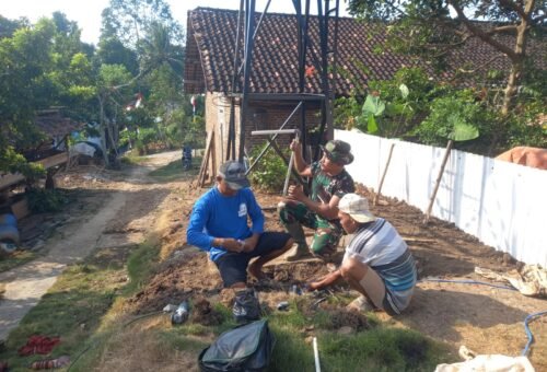 TMMD Meningkatkan Akses Air Bersih untuk Masyarakat