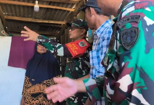 Danrem 063/Sunan Gunung Jati Tinjau TMMD ke-129 Kodim 0620/Kab. Cirebon