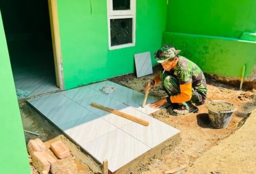 Progres Pembangunan RTLH Siswanto Menuju Penyelesaian