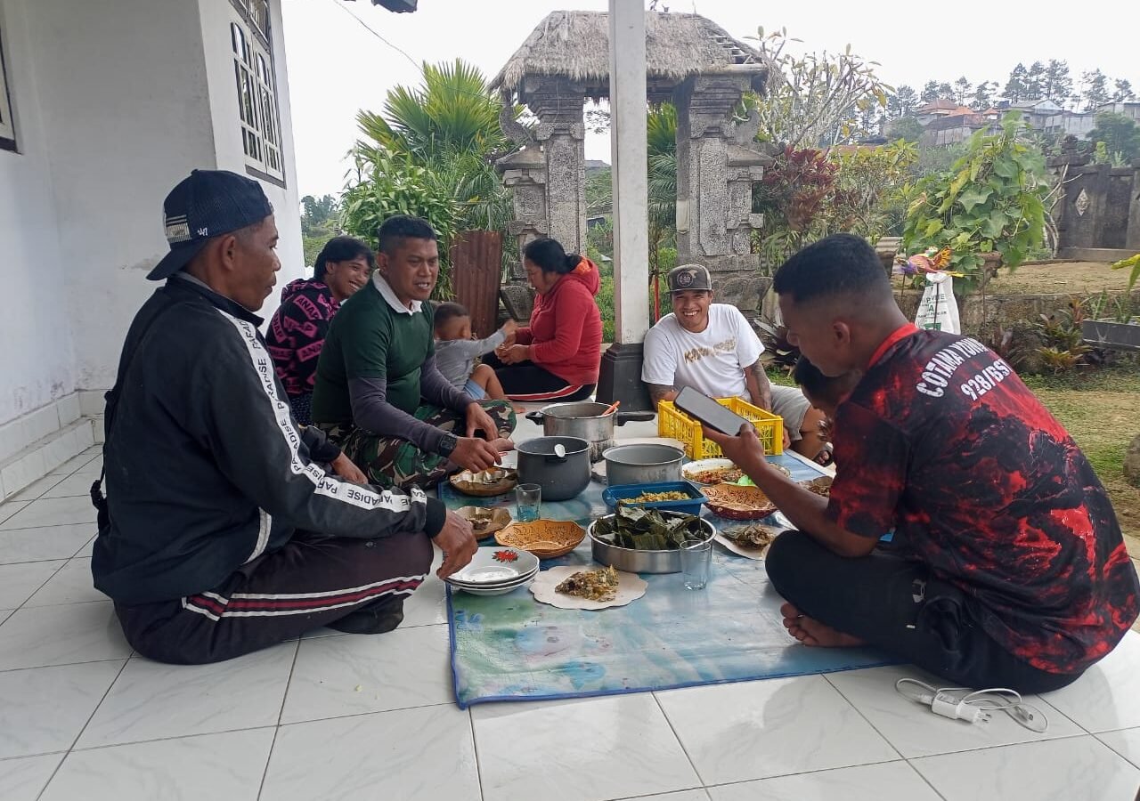Kehangatan Masyarakat Dalam TMMD Ke-129 Kodim 1626/Bangli