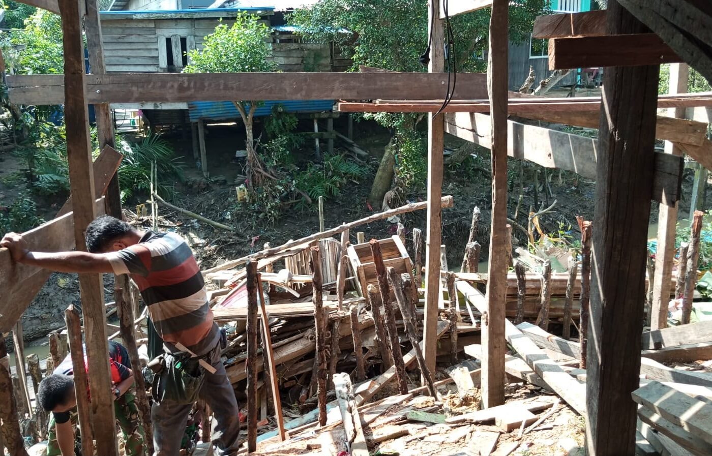 TMMD Ke-129: Lima Rumah Layak Huni untuk Warga Perbatasan