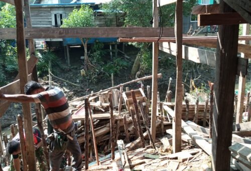 TMMD Ke-129: Lima Rumah Layak Huni untuk Warga Perbatasan