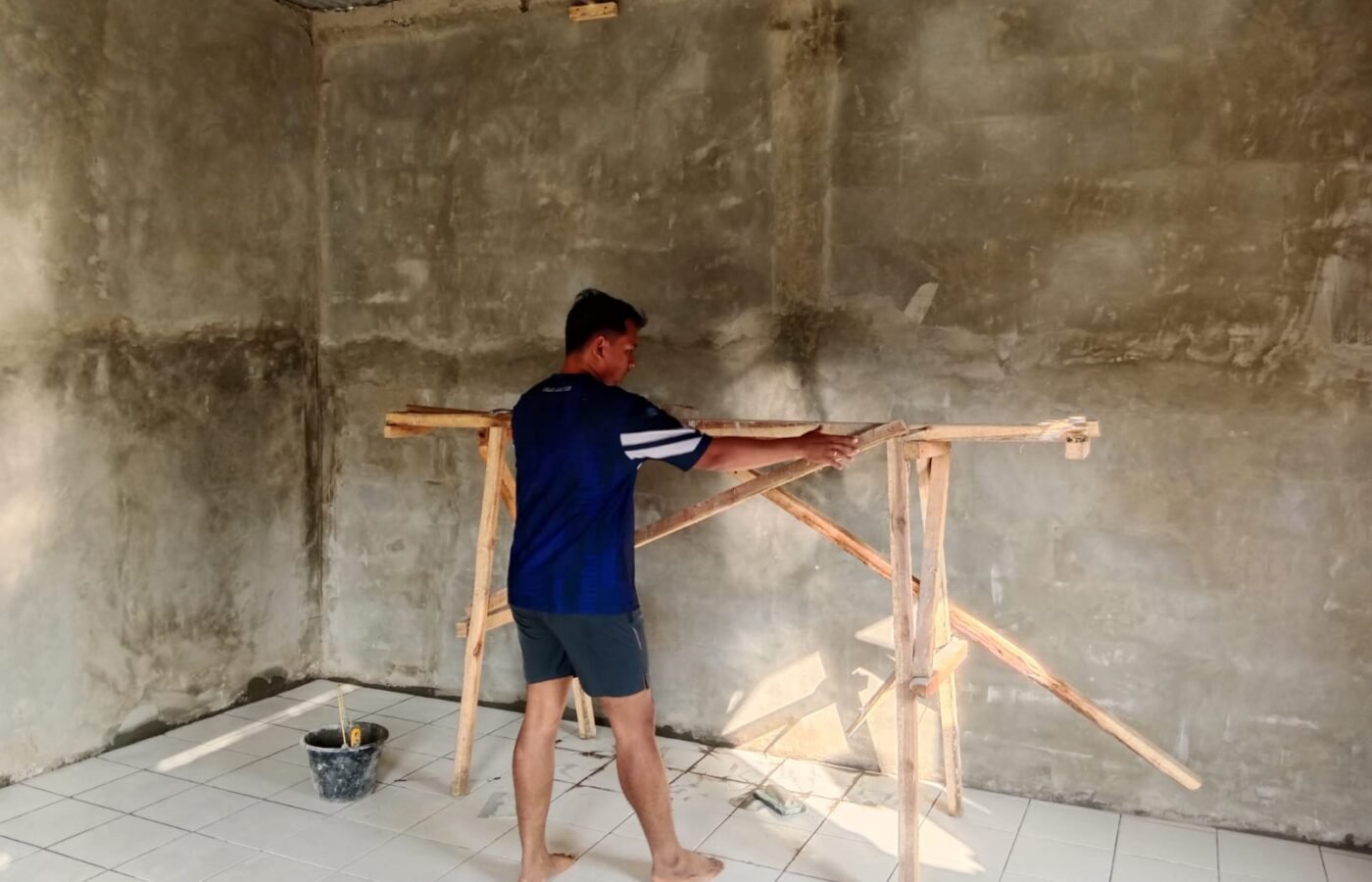 Pembangunan Rumah Layak Huni Melalui TMMD Ke-129 di Cianjur Terus Berlanjut