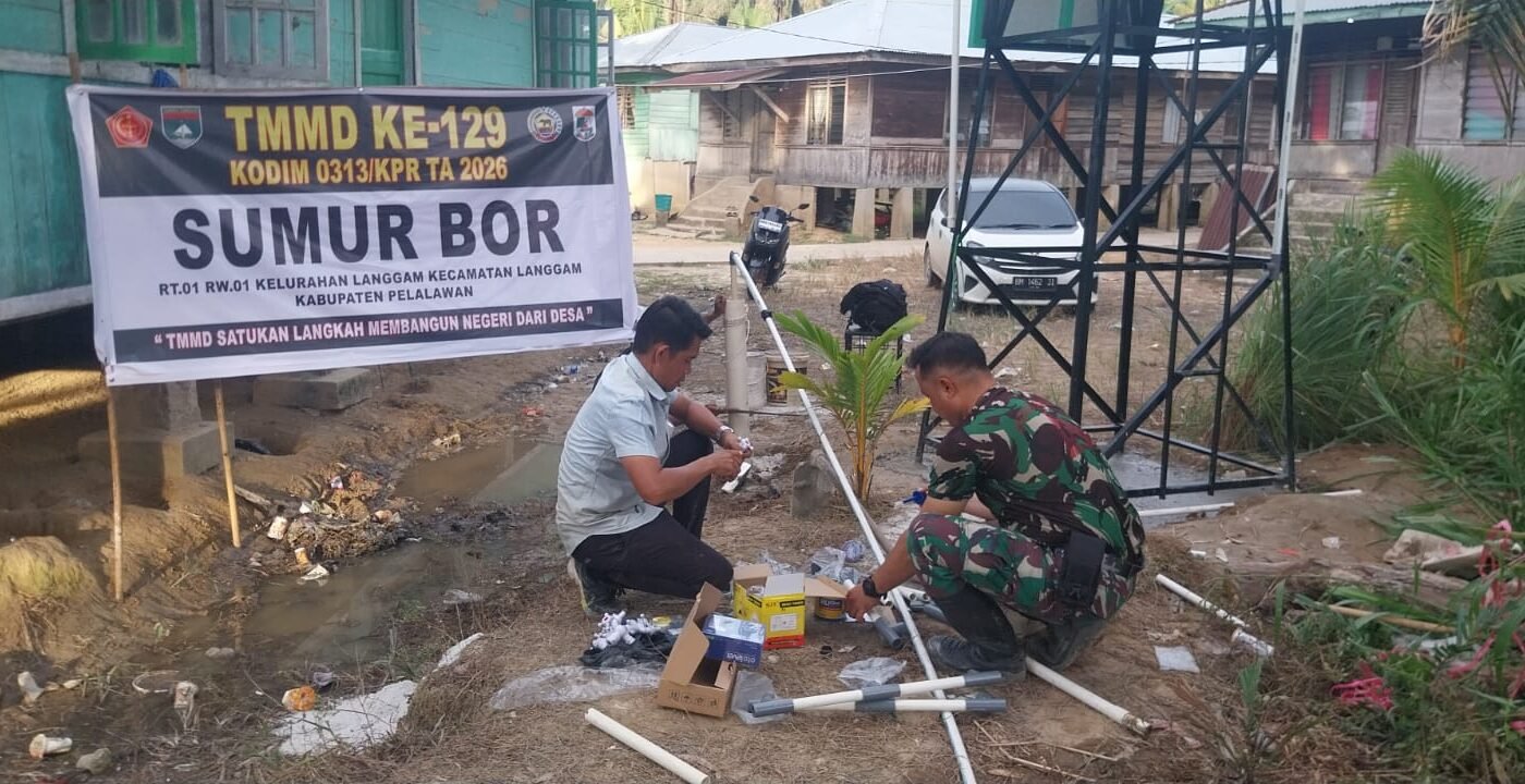 Penuntasan Pembangunan Sumur Bor di Musholla Alfaizin Mendukung Akses Air Bersih