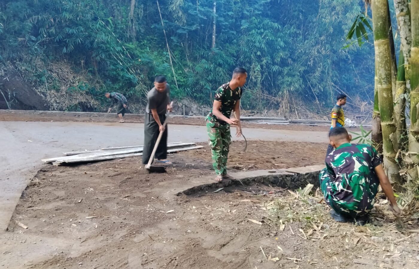 Komitmen Satgas TMMD dalam Membangun Infrastruktur yang Berkualitas di Bangli