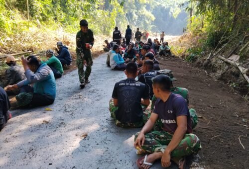 Kopi sebagai Simbol Kebersamaan dalam Kegiatan TMMD