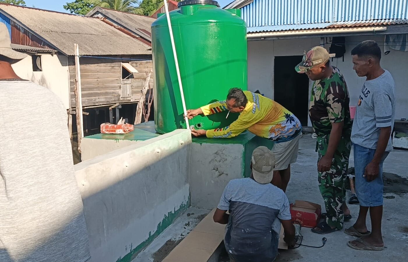 Proyek Manunggal Air di Desa Umbele Dukung Akses Air Bersih