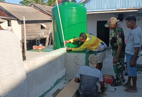 Proyek Manunggal Air di Desa Umbele Dukung Akses Air Bersih