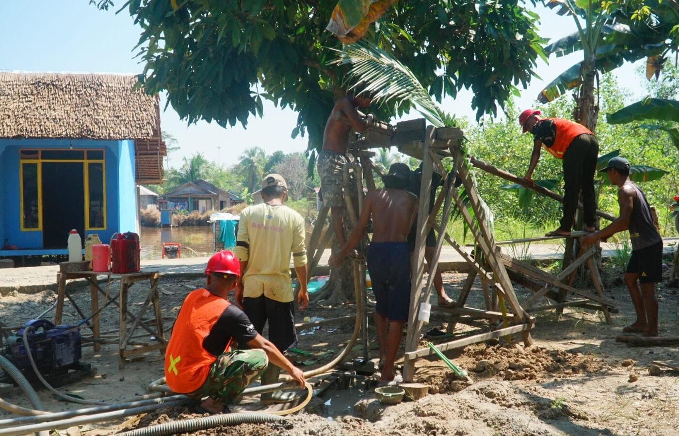 Pembangunan Sumur Bor Sasaran 2, Upaya TMMD untuk Kesejahteraan Masyarakat