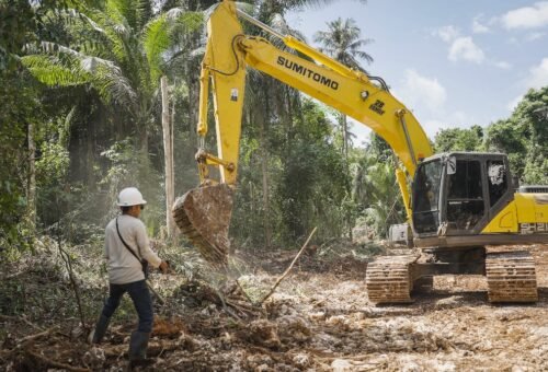 Pekerjaan Jalan di Kepulauan Umbele Terus Berlanjut, Satgas TMMD Ke-129 Optimalkan Perapian