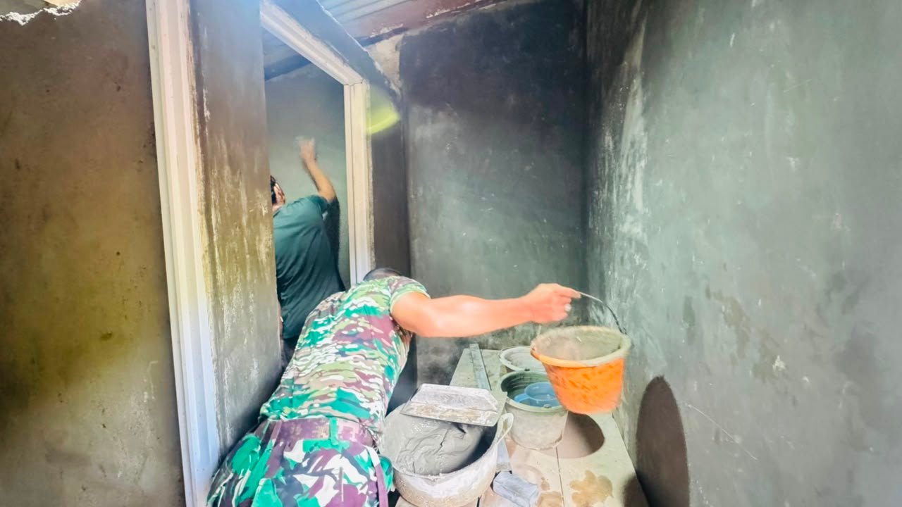Proyek MCK Hampir Selesai, Satgas TMMD Tingkatkan Kualitas Sanitasi Masyarakat