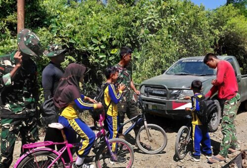 Kemanunggalan TNI dan Warga Terwujud dalam TMMD Ke-129 di Bandar Raya