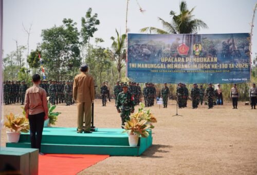 Pembukaan TMMD ke-130 di Lombok Tengah: Upaya Bersama TNI dan Masyarakat