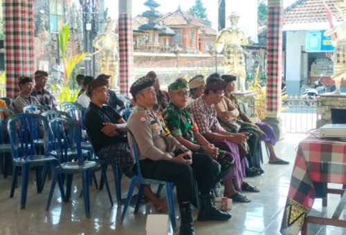 Pesraman di Desa Bakas, Babinsa Himbau Pentingnya Persatuan Masyarakat