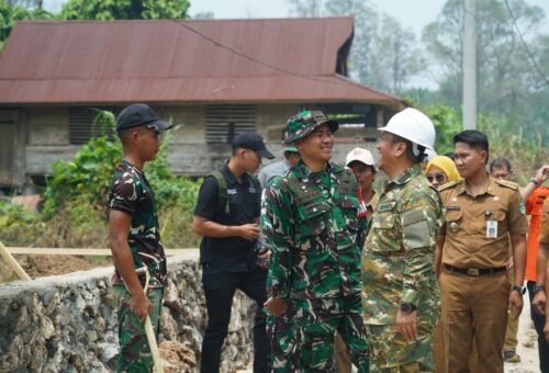 Kolaborasi Pemkab Luwu Timur dan TNI, Bupati Irwan Tinjau Proyek TMMD ke-130 di Parumpanai