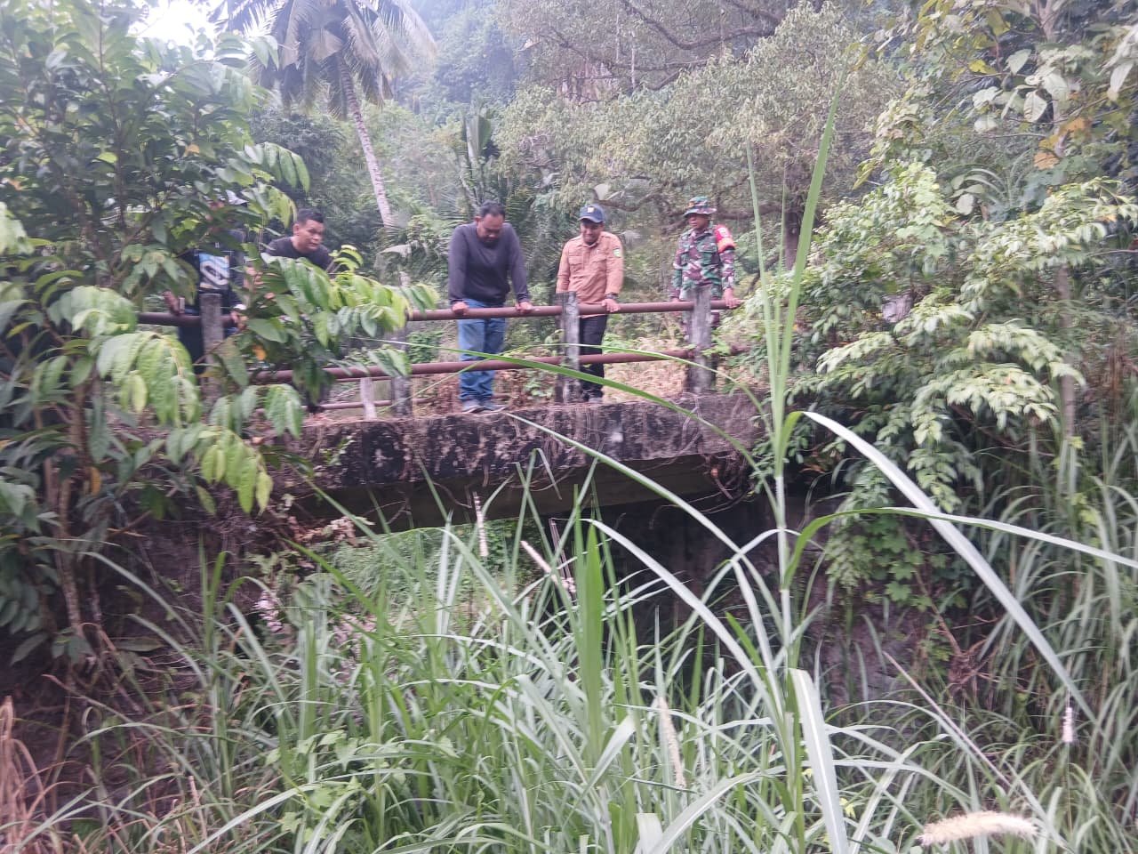 Pembangunan Jembatan Baru di Desa Cendana Demi Keamanan Warga