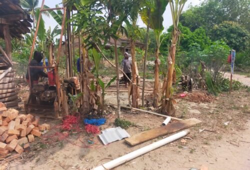Pembangunan Sumur Bor TMMD ke-130 di Way Kanan Penuhi Kebutuhan Air Bersih
