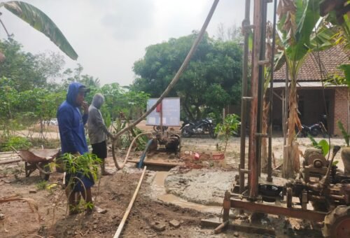 Pembangunan Sumur Bor pada TMMD ke-130 di Desa Gunung Sangkaran: TNI Dukung Kebutuhan Masyarakat