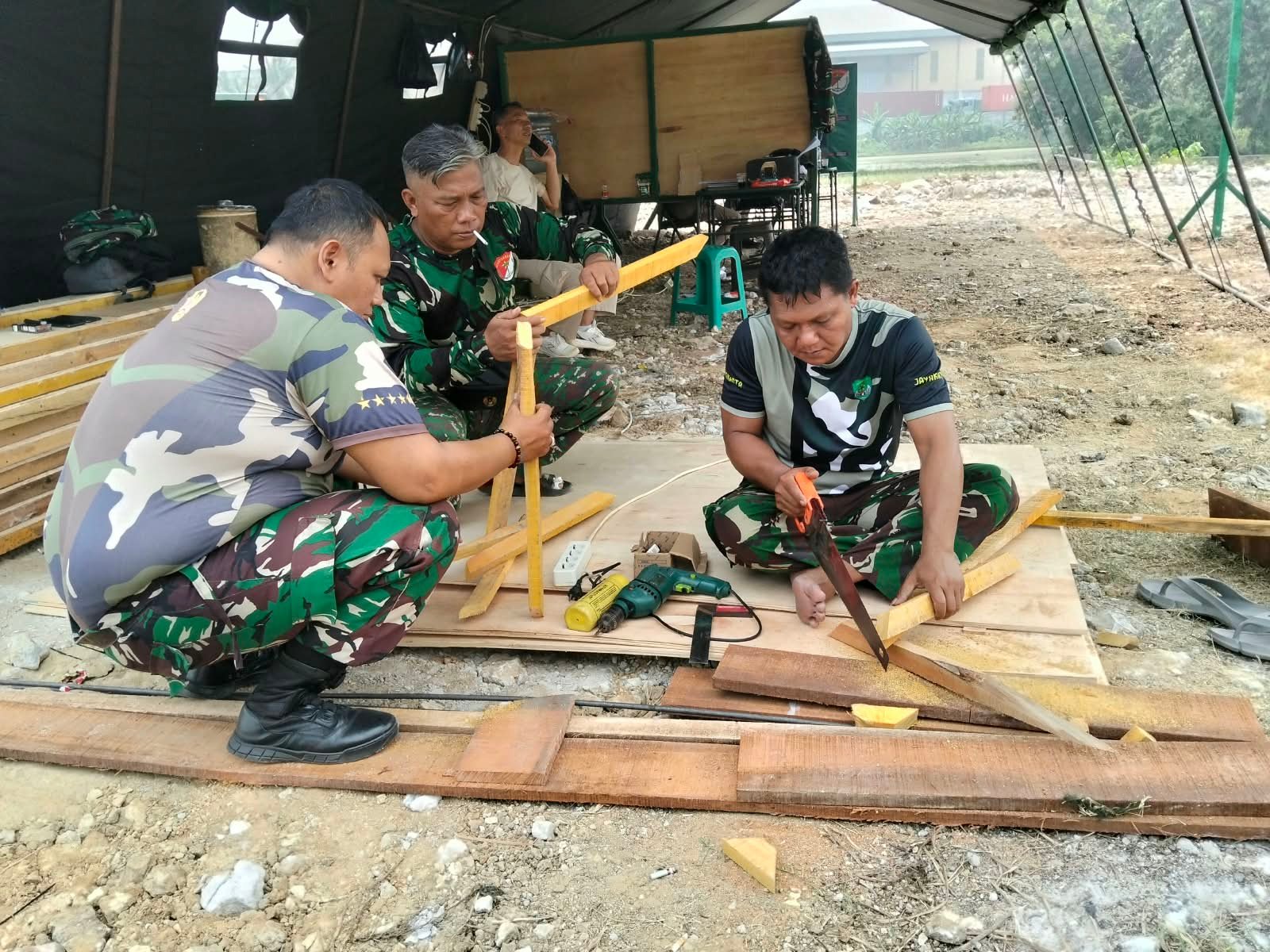 Upaya Satgas TMMD 130 Kodim 0510/Tigaraksa dalam Membangun Infrastruktur