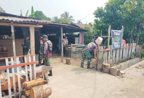 Penyiapan Infrastruktur Air oleh Satgas TMMD Reguler ke-130 di Desa Soe