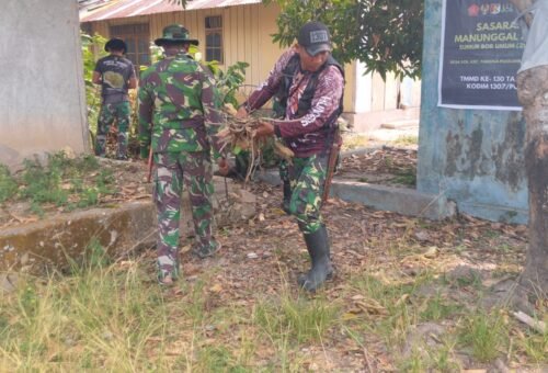 Kodim 1307/Poso Laksanakan TMMD Reguler ke-130, Pembangunan Sumur Pompa untuk 20 KK