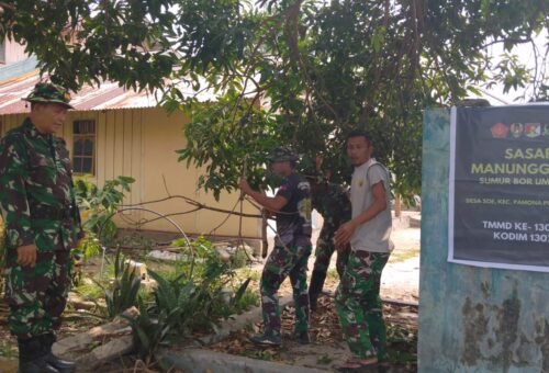 Inisiatif Pembersihan Lahan Sebagai Langkah Awal Proyek Manunggal Air TMMD ke-4 di Poso
