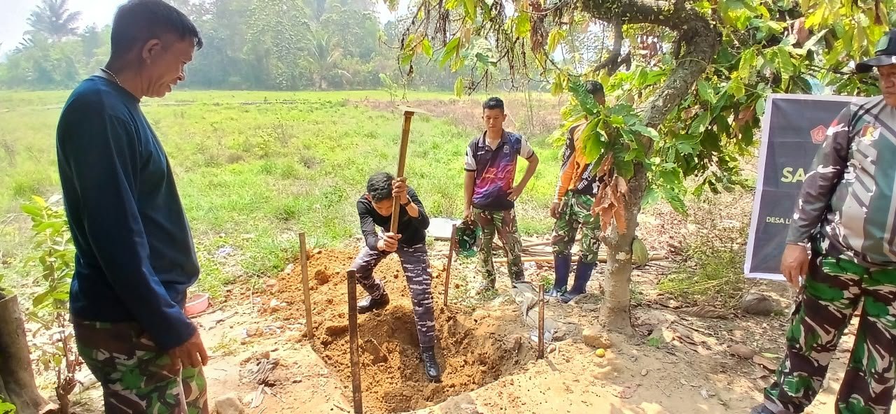 Pembangunan MCK di Desa Leboni Dimulai oleh TMMD Reguler ke-130 Kodim 1307/Poso