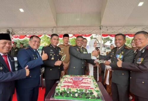 Komandan Kodim Aceh Utara Hadiri Upacara HUT TNI ke-81 di Lhokseumawe