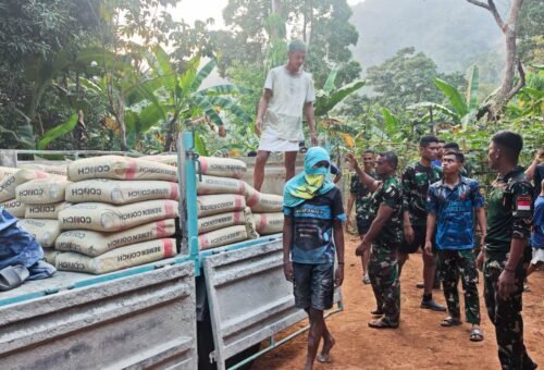 Antusiasme Satgas TMMD Dalam Mengatasi Medan Sulit di Dusun Seri