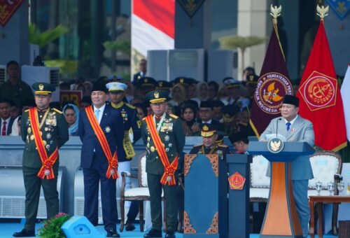 Peringatan HUT ke-81 TNI, Kasad Hadiri Peresmian Enam Kodam Baru