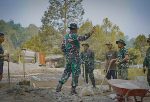 Komitmen Satgas TMMD Palopo, Tingkatkan Kerja Sama dan Kebersamaan