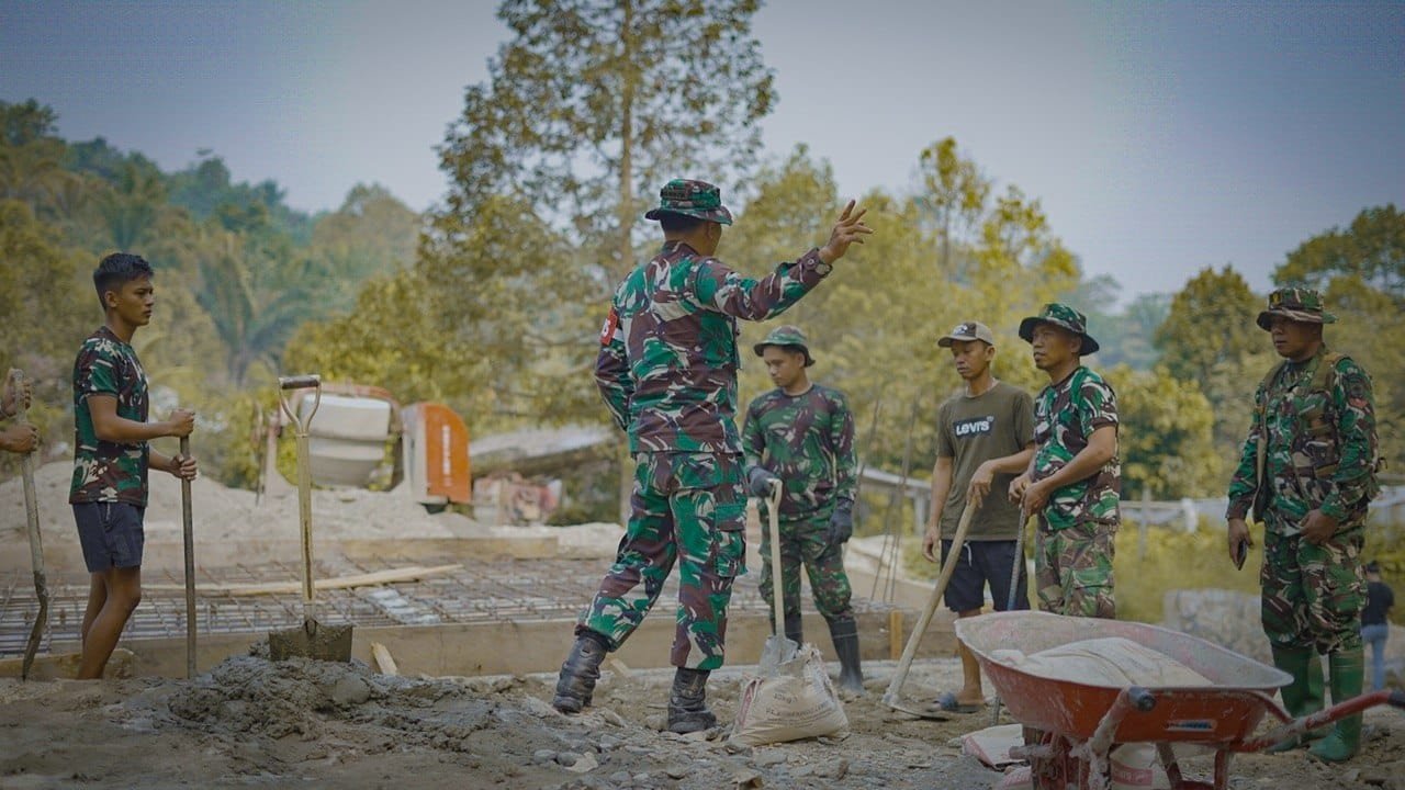 Komitmen Satgas TMMD Palopo, Tingkatkan Kerja Sama dan Kebersamaan