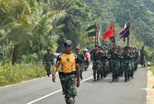 Penerimaan Anggota Baru di Yonif TP 859/RBK, Tradisi yang Menguatkan Disiplin