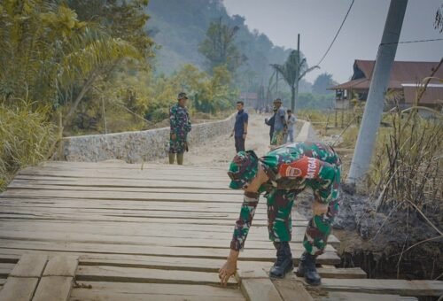 Kehadiran Dansatgas TMMD ke-130 Kodim 1403/Palopo Menjadi Motivasi bagi Prajurit