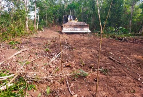 Pembukaan Jalan di Kampung Gunung Sangkaran, TMMD ke-130 Dorong Ekonomi Pedesaan