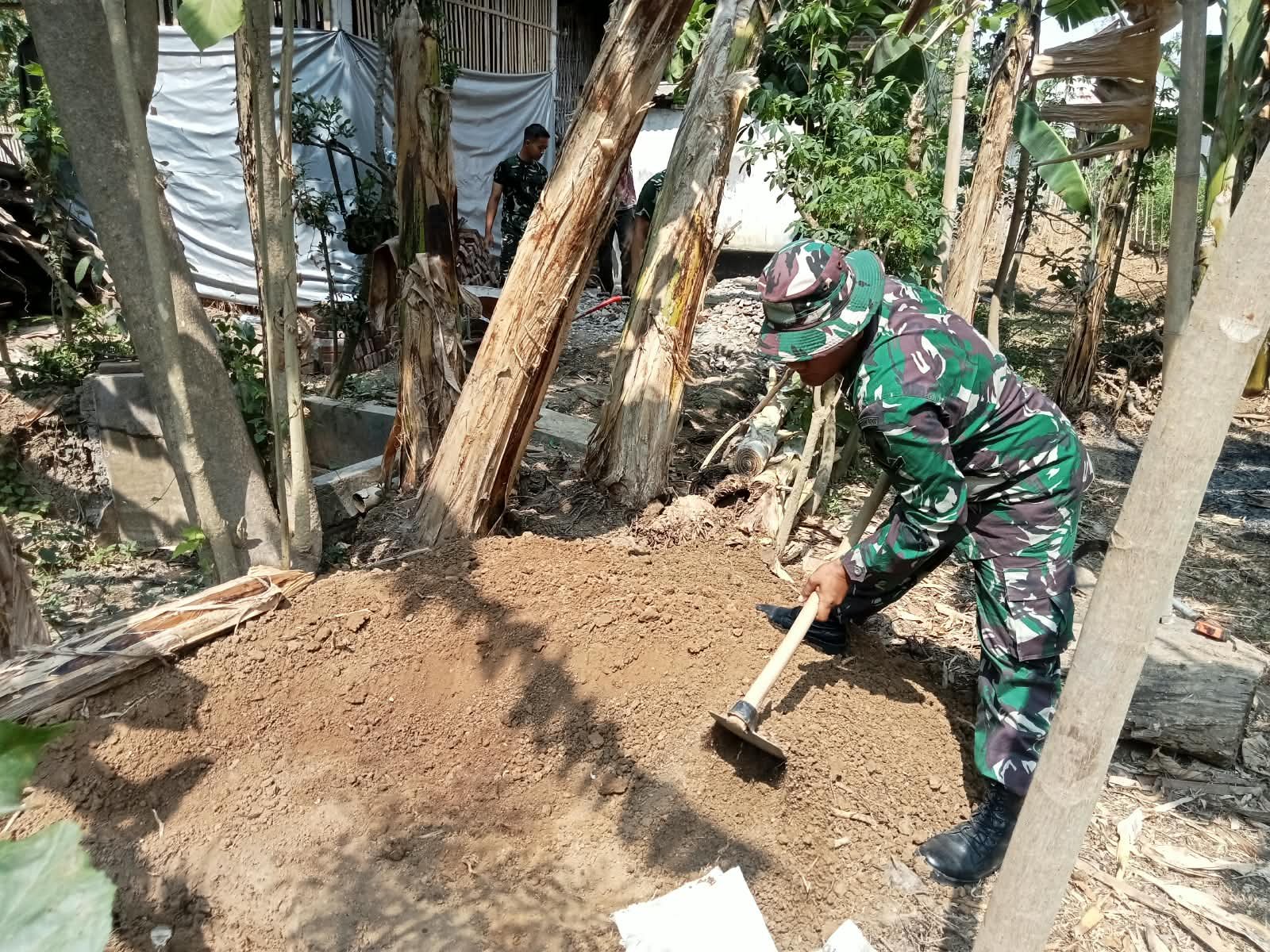 Transformasi Rumah: Satgas TMMD Tulungagung Awali Pembangunan RTLH Suparlan