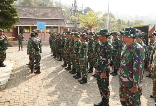 Optimisme Baru di Pagi Hari Desa Taji: Satgas TMMD 130 Kodim 0818 Memulai Perubahan