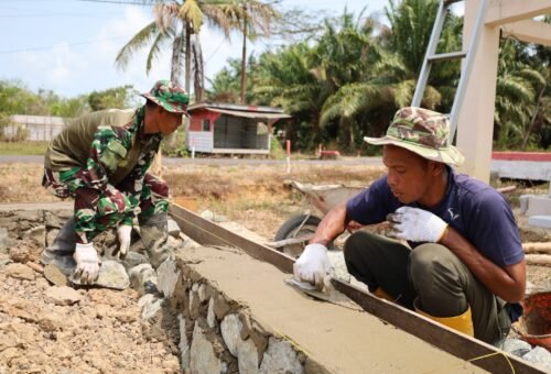 Dedikasi Tinggi, Sertu Edi Nurhadi Tunjukkan Kemampuan TNI di TMMD