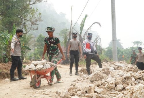 Kegiatan TMMD di Luwu Timur: Komitmen TNI-Polri dan Warga dalam Pembangunan